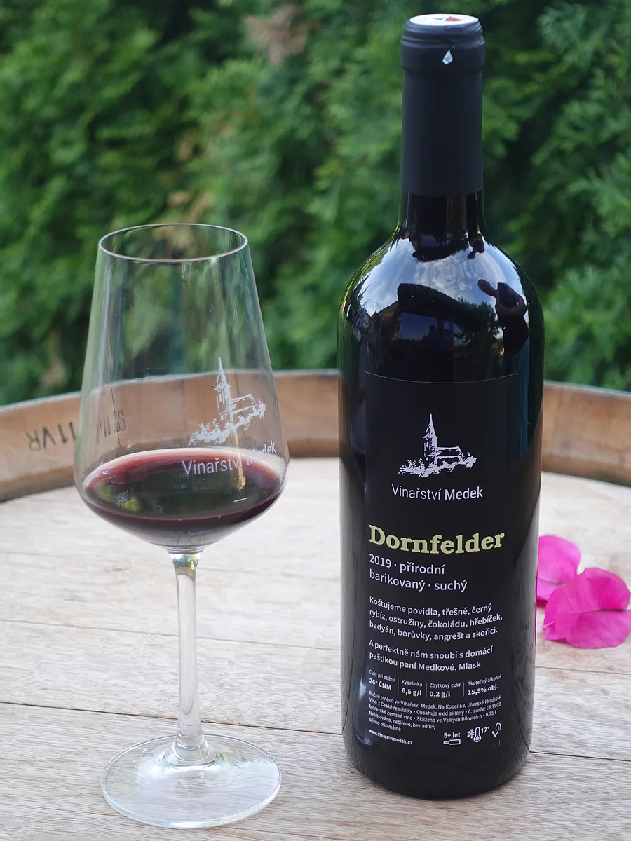 Lahev Dornfelder, barrique 2019